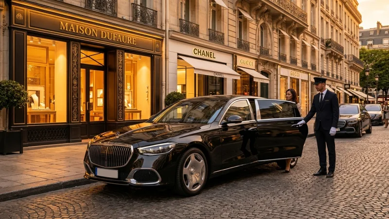 Mise a disposition avec chauffeur (heure / journée)