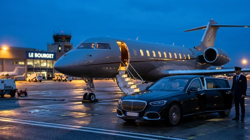 Le Bourget, Aviation privée et jet privé