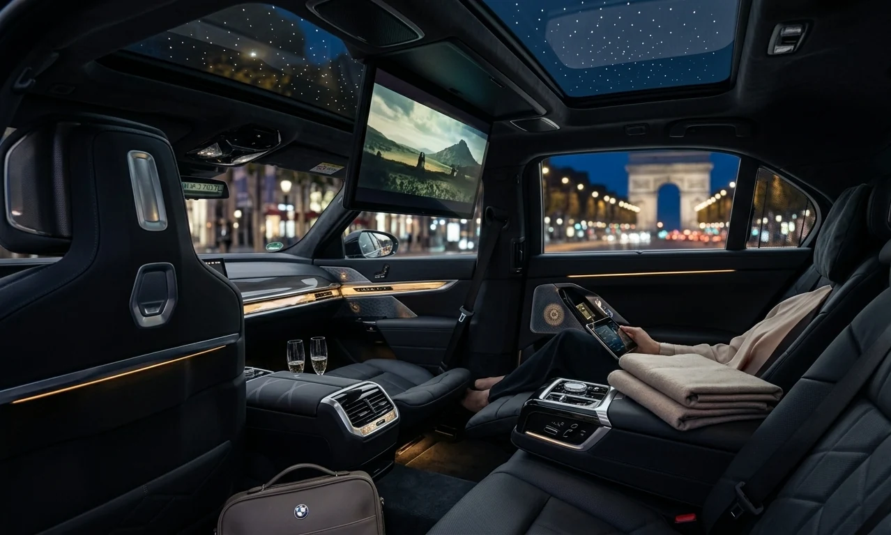 BMW i7 xDrive60 — Intérieur